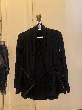Helmut lang Draped zip up Jacket